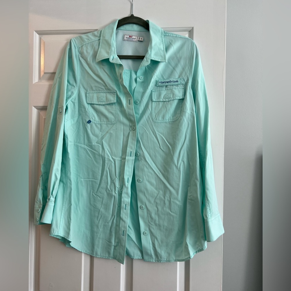 Vineyard vines fishing shirt
